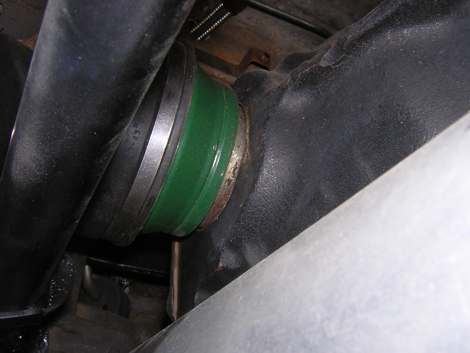 300zx cv axel in a 72 240z Drivetrain HybridZ